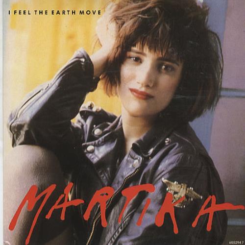 Album cover art for "I Feel the Earth Move (Club Mix)" by Martika