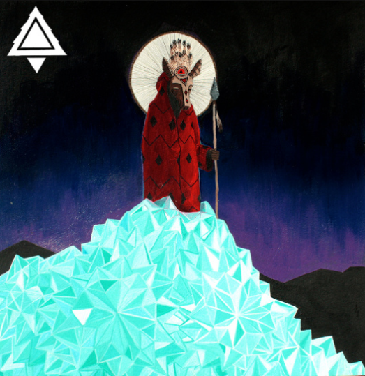 Album cover art for "Warrior" by Oliver Tree & Kirsten Rosenberg