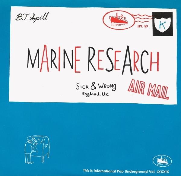 Album cover art for "Sick & Wrong" by Marine Research