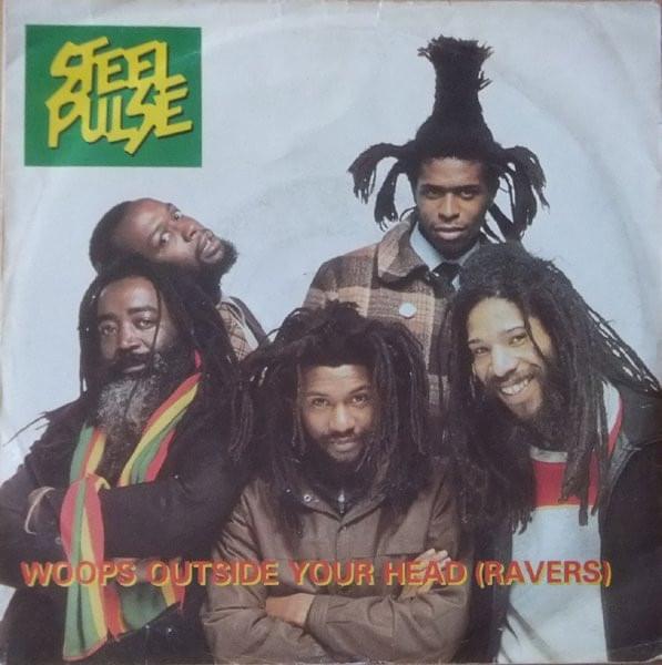 Album cover art for "Ravers" by Steel Pulse