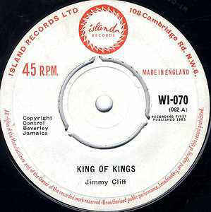 Album cover art for "King of Kings" by Jimmy Cliff