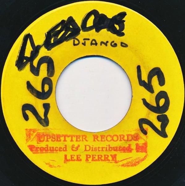 Album cover art for "Django Shoots First" by Sir Lord Comic and the Upsetters & The Upsetters & Sir Lord Comic