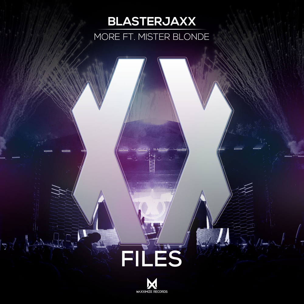Album cover art for "More" by Blasterjaxx & Mr. Blonde