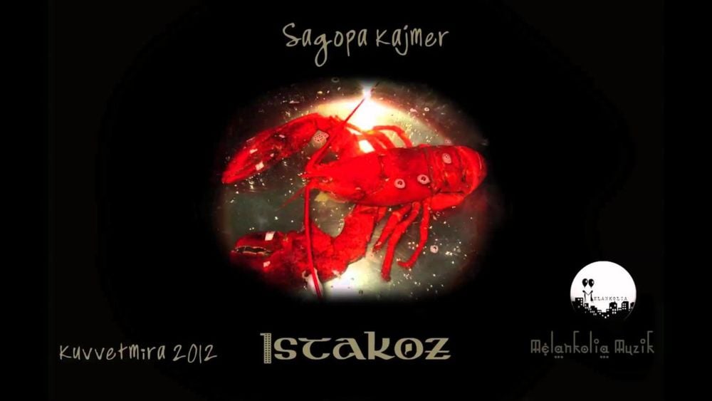 Album cover art for "Istakoz" by Sagopa Kajmer
