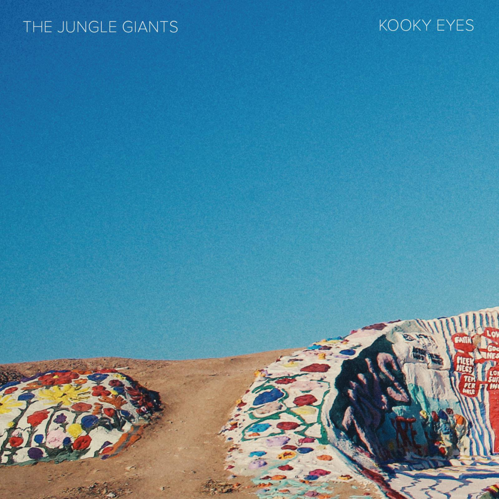 Album cover art for "Kooky Eyes" by The Jungle Giants