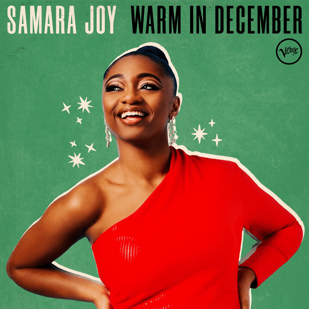 Album cover art for "Warm In December" by Samara Joy