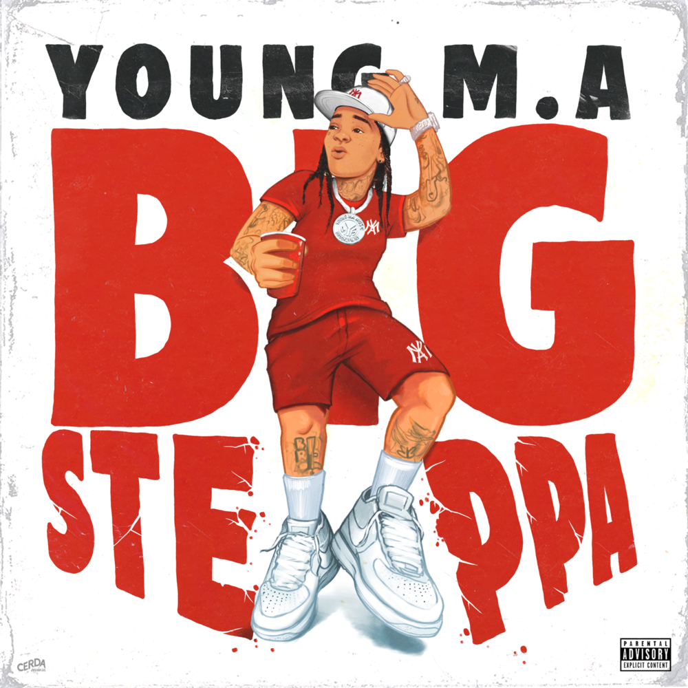 Album cover art for "Big Steppa" by Young M.A