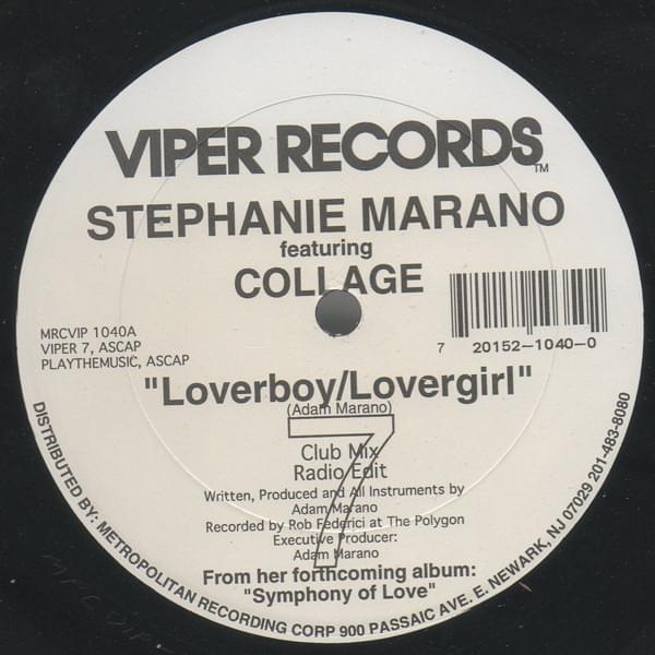 Loverboy / Lovergirl by Stephanie Marano