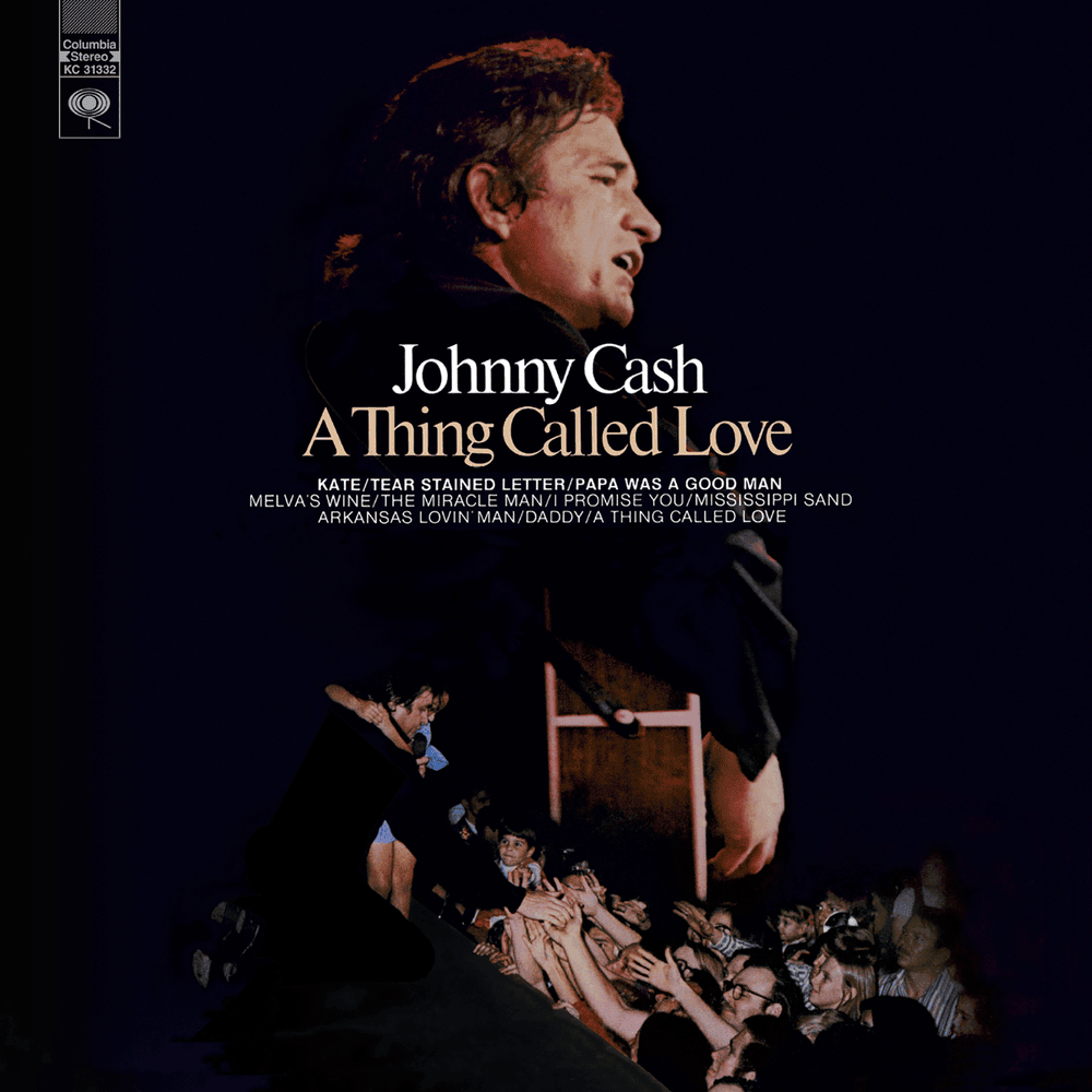 Album cover art for "A Thing Called Love" by Johnny Cash