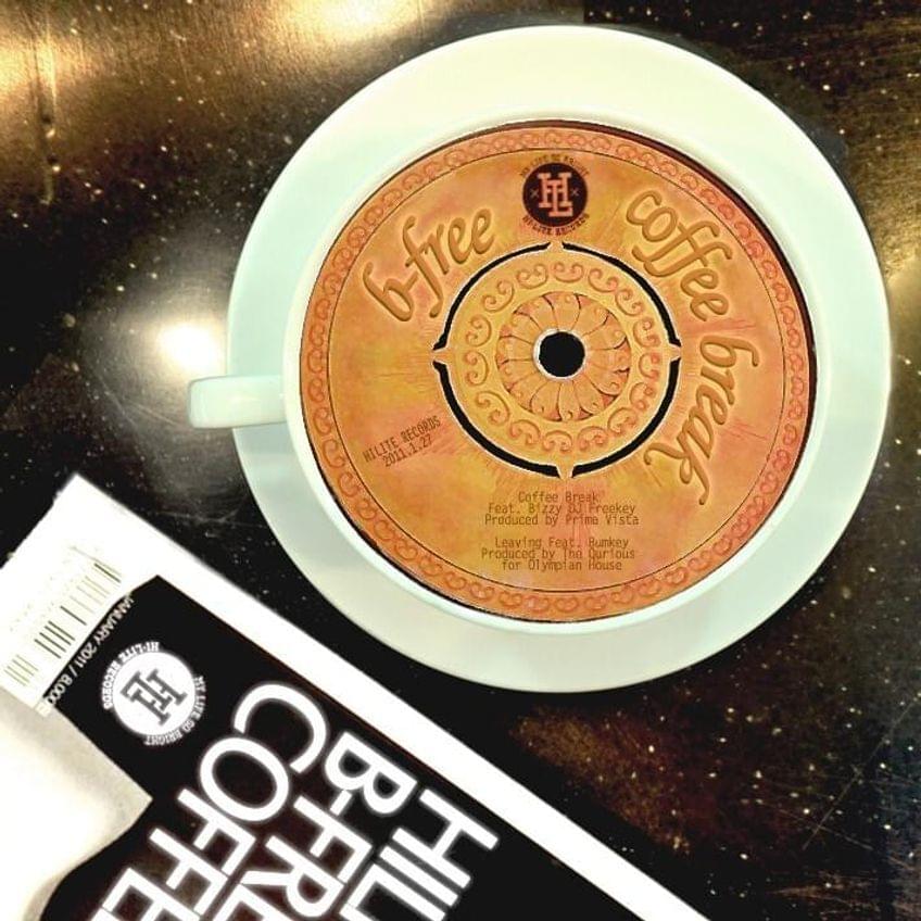 Album cover art for "Coffee Break" by B-Free (비프리) & Bizzy (비지)