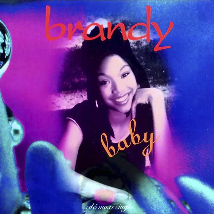 Album cover art for "Baby" by Brandy