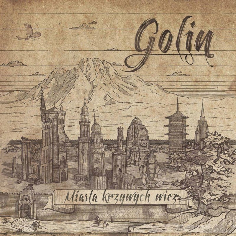 Album cover art for "Św. Spokój" by Golin