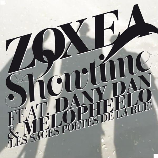 Album cover art for "Showtime" by Zoxea & Dany Dan & Melopheelo