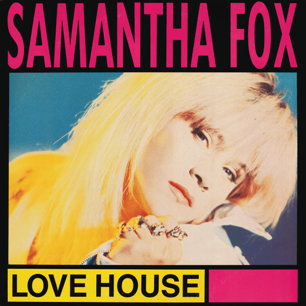 Album cover art for "Love House" by Samantha Fox