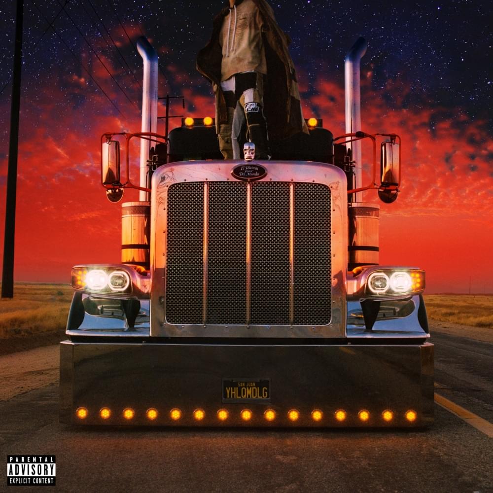 Album cover art for "YO VISTO ASÍ" by Bad Bunny