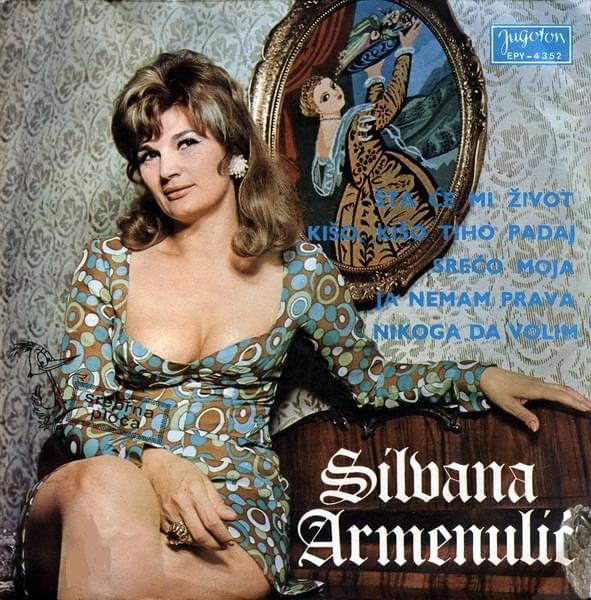 Album cover art for "Šta će mi život" by Silvana Armenulić