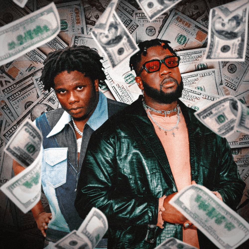 Album cover art for "MONEY" by Kelvin Jones