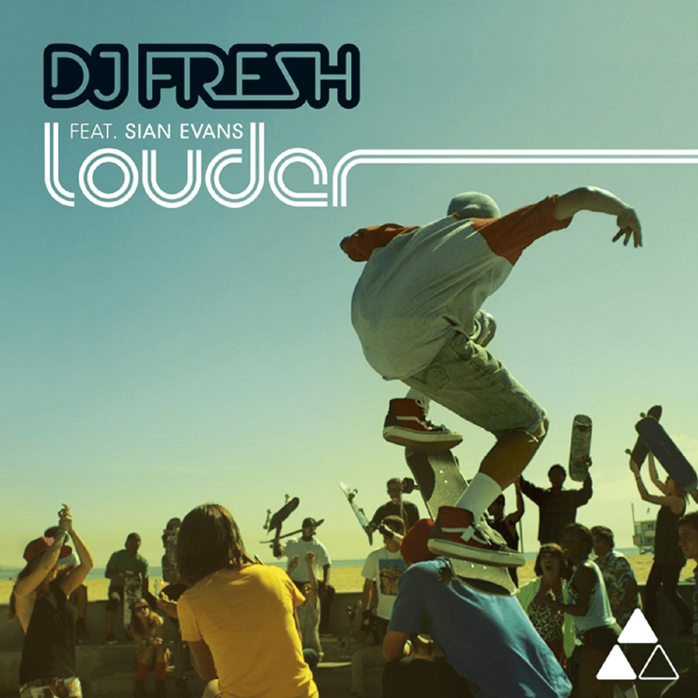 Album cover art for "Louder" by DJ Fresh & Sian Evans