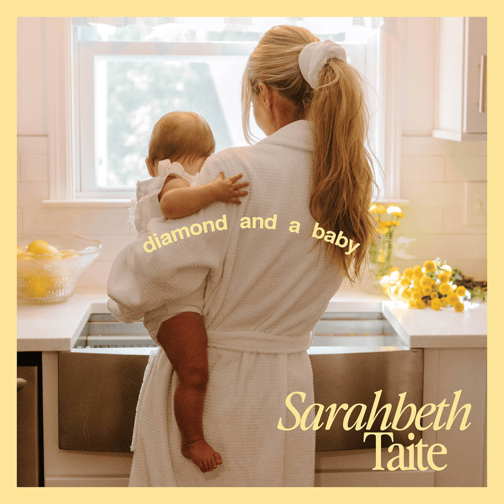 Album cover art for "Diamond and a Baby" by Sarahbeth Taite
