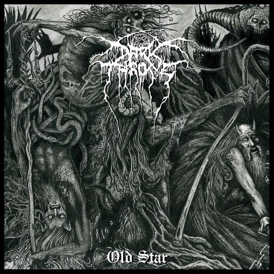 Album cover art for "The Key Is Inside the Wall" by Darkthrone