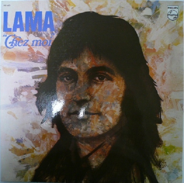 Album cover art for "Chez Moi" by Serge Lama