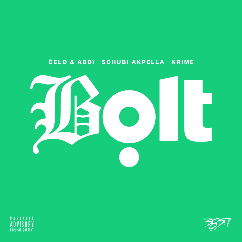 Album cover art for "Bolt" by Celo & Abdi