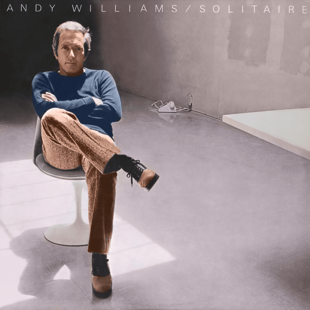 Album cover art for "Solitaire" by Andy Williams