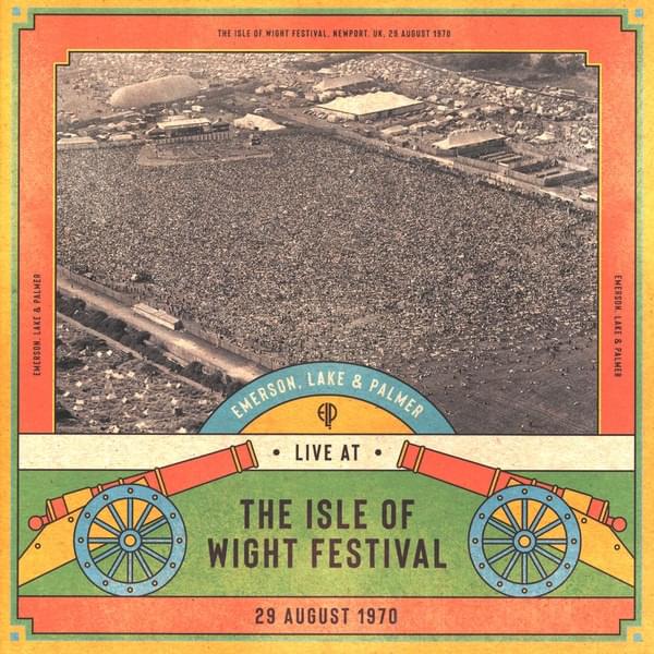 Album cover art for "The Barbarian (Live at Isle of Wight Festival, Newport, UK, 29th August 1970)" by Emerson, Lake & Palmer