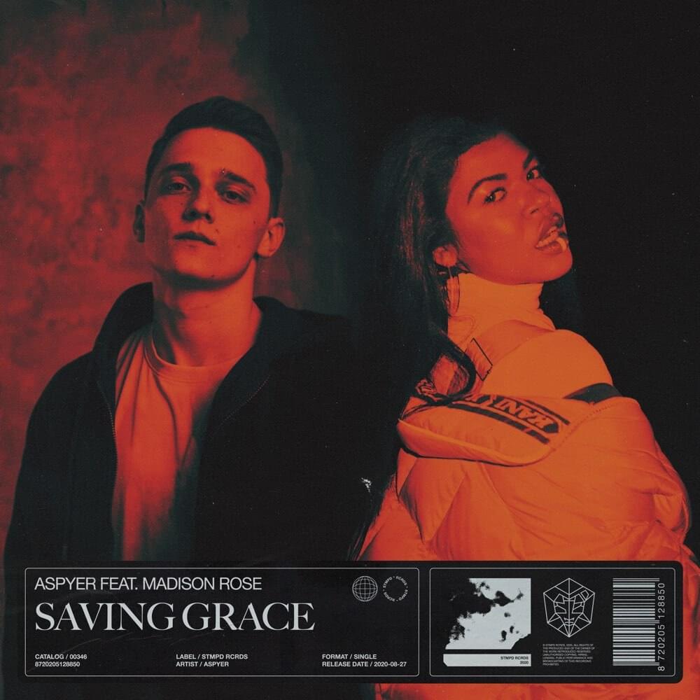 Album cover art for "Saving Grace" by Aspyer & Madison Rose