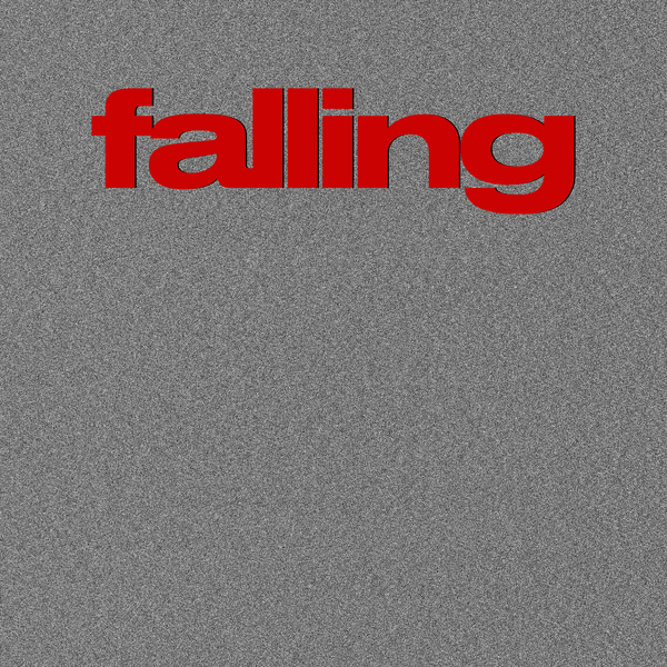 Album cover art for "Falling" by LEISURE