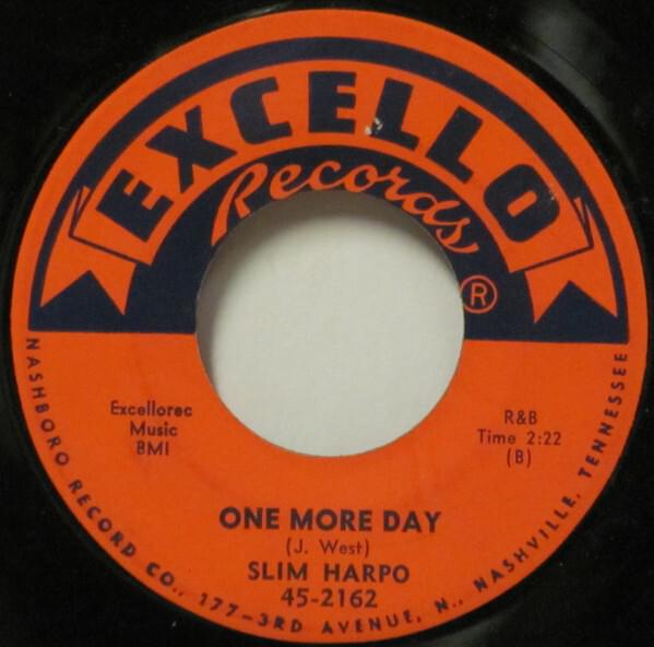 Album cover art for "One More Day" by Slim Harpo