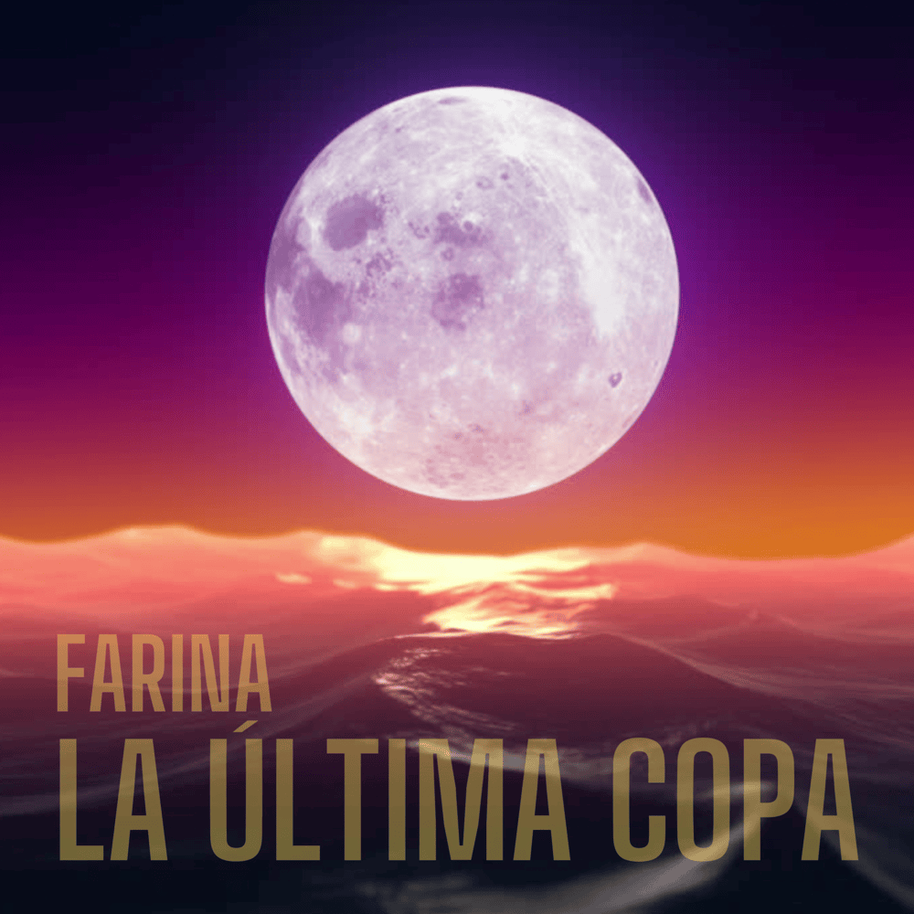 Album cover art for "La Última Copa" by FARIANA