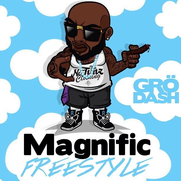 Album cover art for "Magnific Freestyle" by Grödash