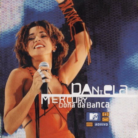 Album cover art for "Dona da Banca" by Daniela Mercury