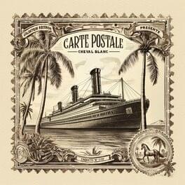 Album cover art for "CARTE POSTALE" by Cheval Blanc