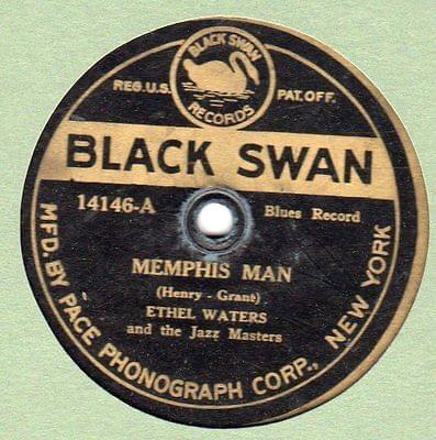 Album cover art for "Memphis Man" by Ethel Waters