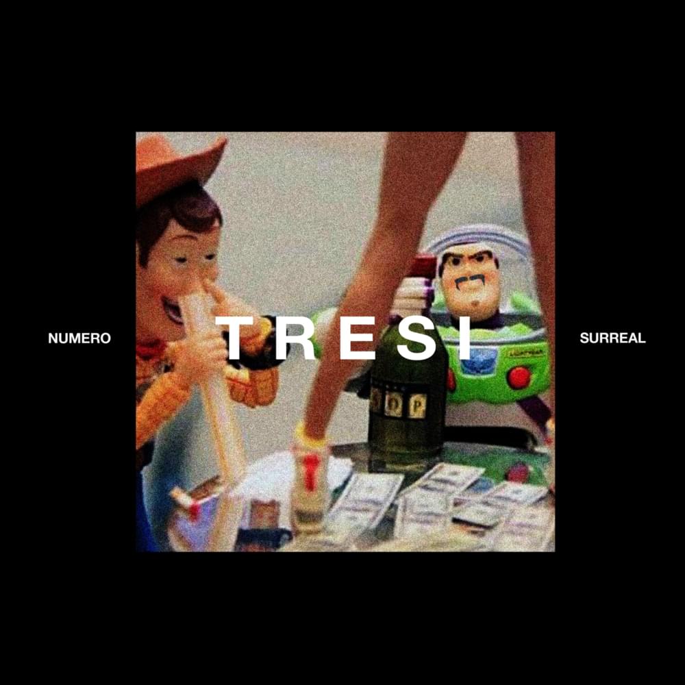 Album cover art for "Tresi" by Numero & Surreal