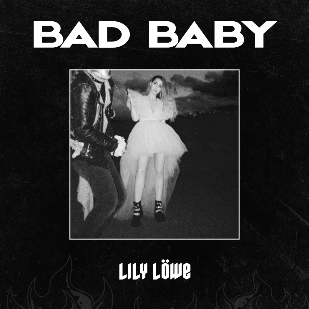 Album cover art for "Bad Baby" by Lily Löwe