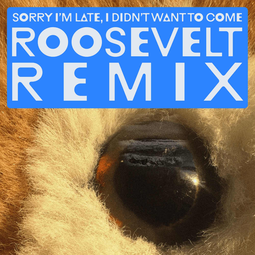 Album cover art for "Sorry I’m Late, I Didn’t Want To Come (Roosevelt Remix)" by The Wombats