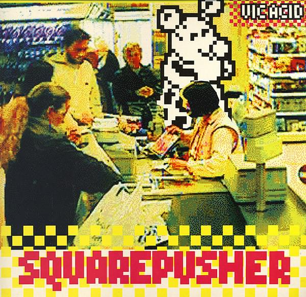 Album cover art for "Vic Acid" by Squarepusher