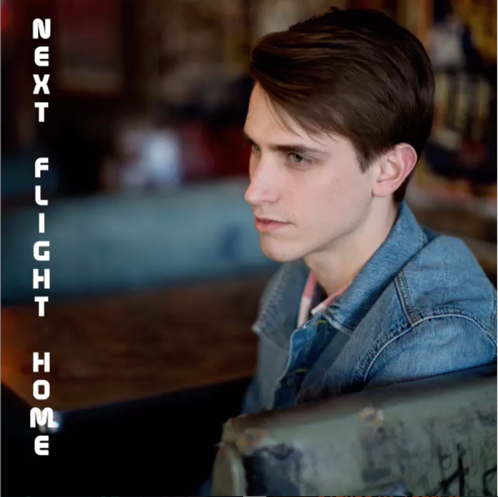 Album cover art for "Next Flight Home" by Troy Cartwright