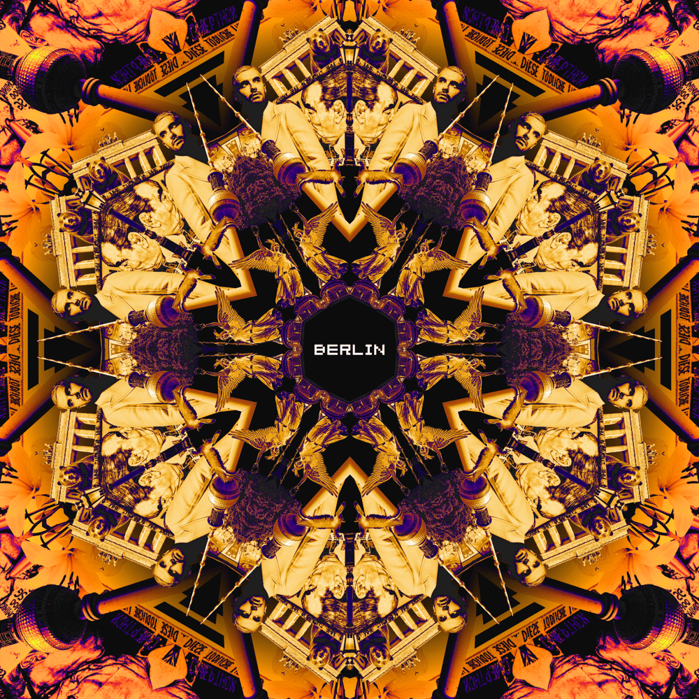 Album cover art for "Berlin" by Tokio Hotel & VVAVES