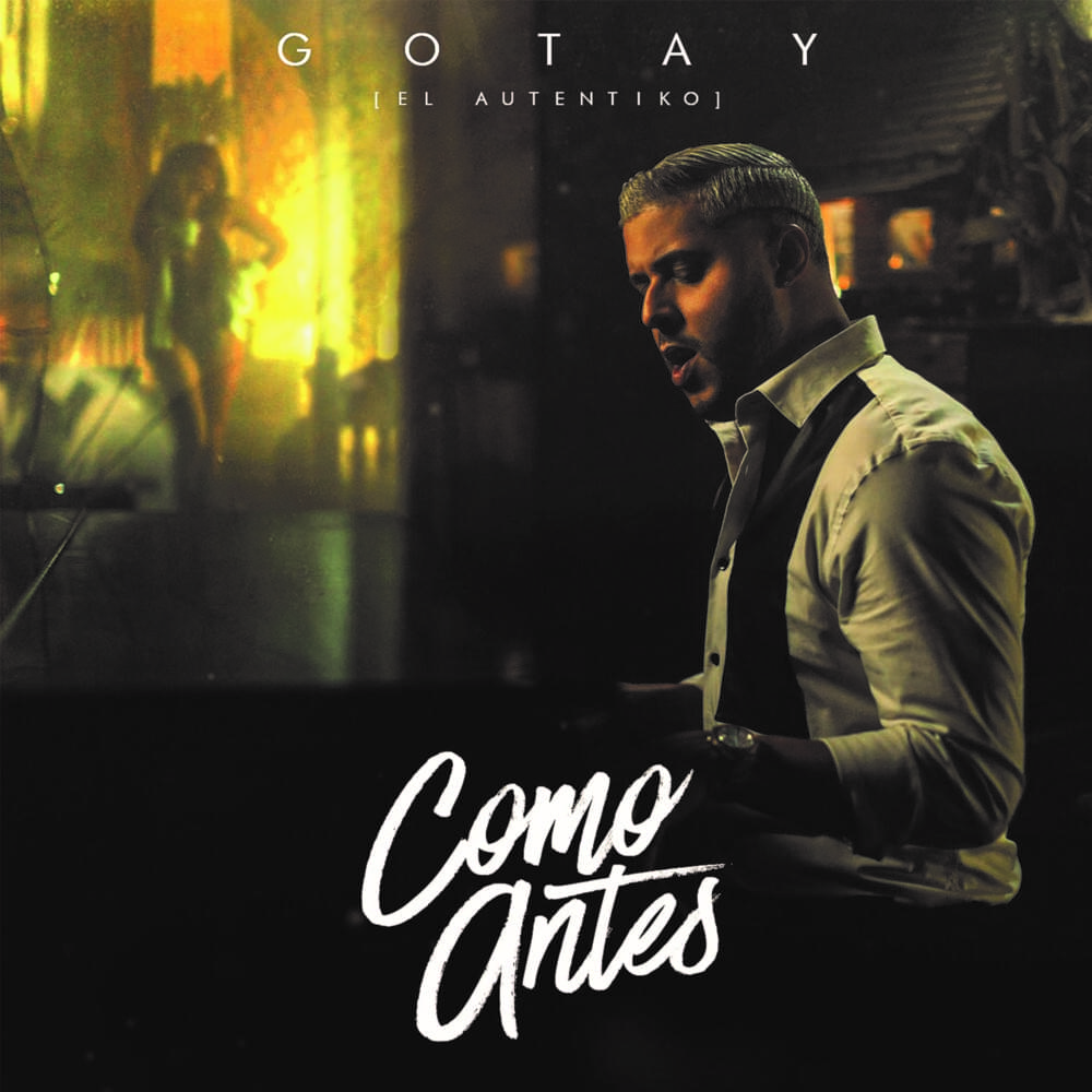 Album cover art for "Como Antes" by Gotay “El Autentiko”