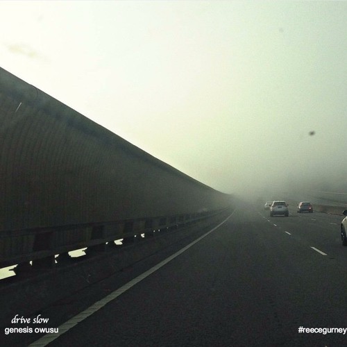 Album cover art for "Drive Slow" by Genesis Owusu