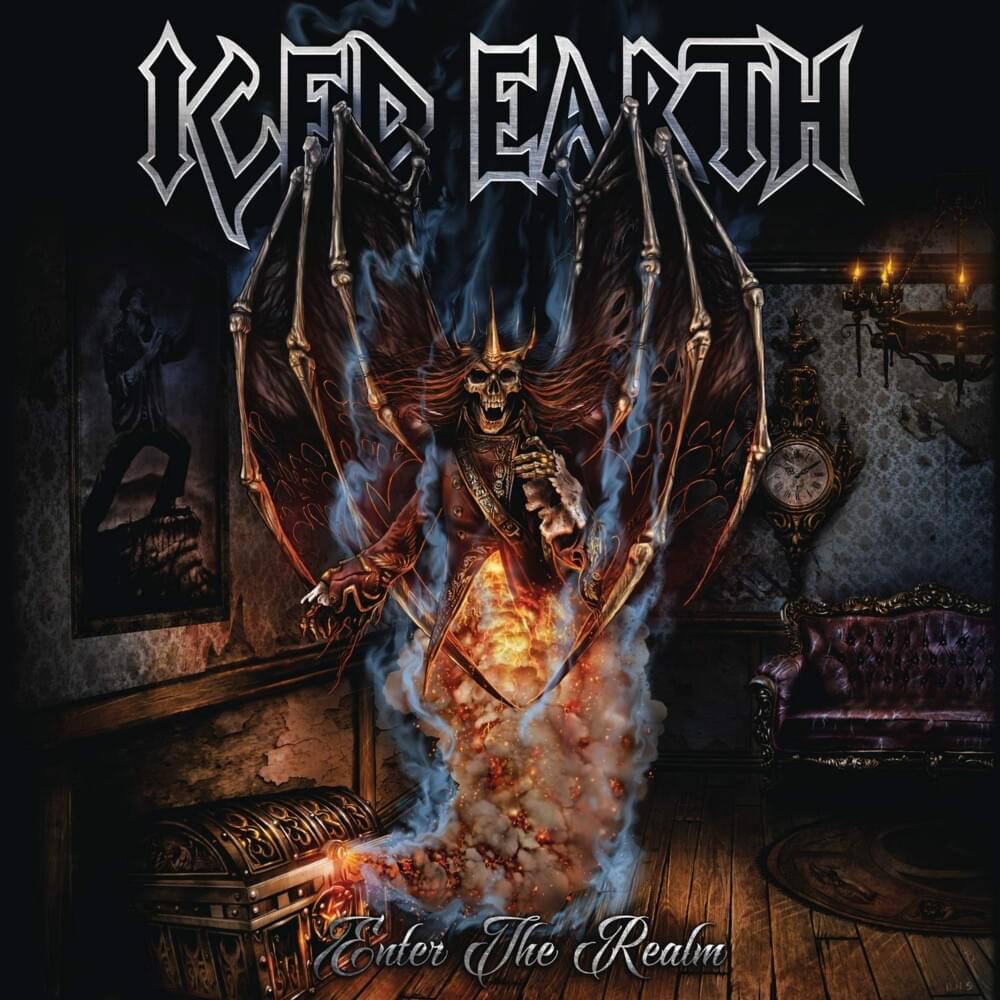 Album cover art for "Enter the Realm" by Iced Earth
