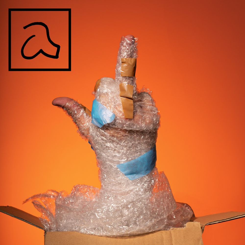 Album cover art for "Nebenjob" by Alligatoah