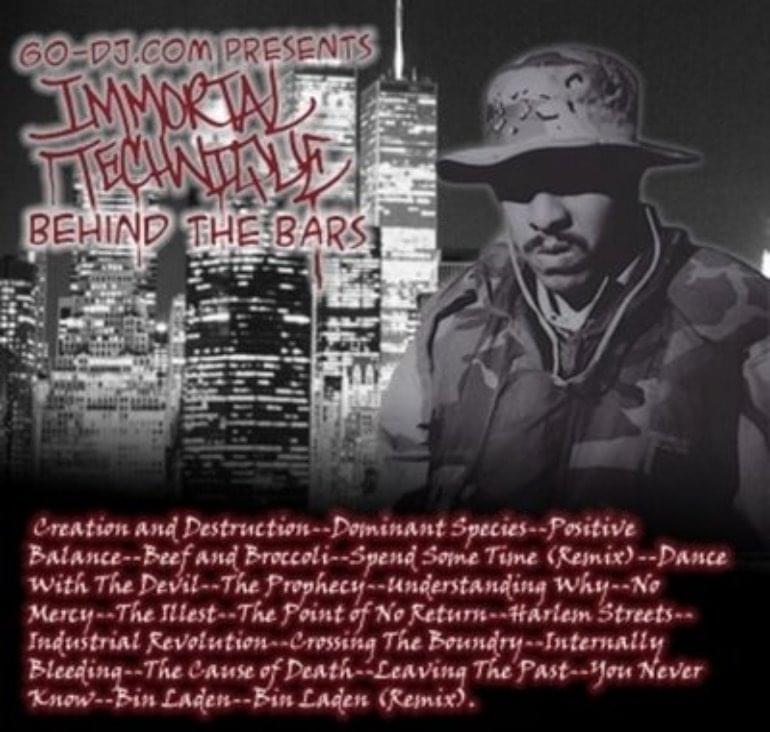 Album cover art for "Internally Bleeding (Instrumental)" by Immortal Technique