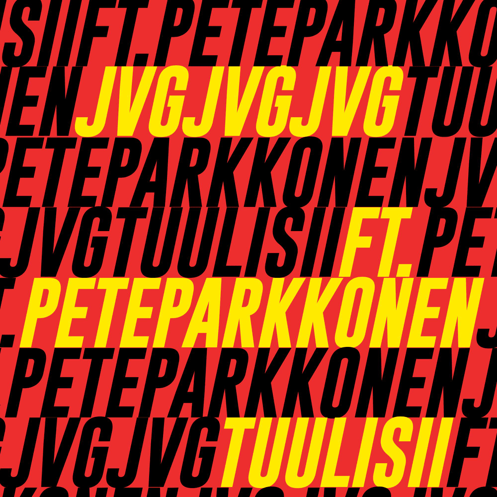 Album cover art for "Tuulisii" by JVG & Pete Parkkonen