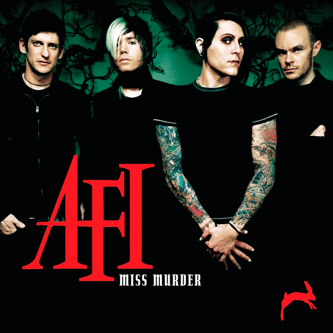 Album cover art for "Miss Murder" by AFI