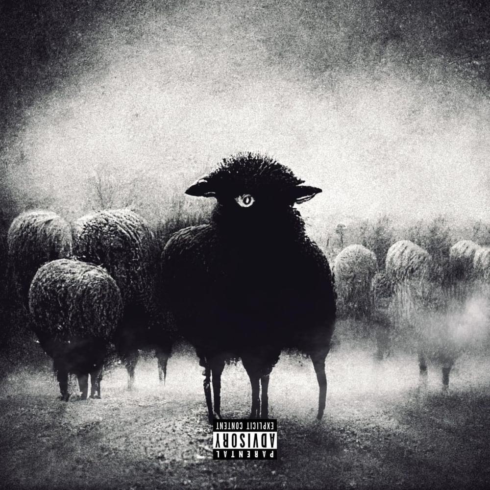 Album cover art for "MOUTON NOIR" by 404Billy